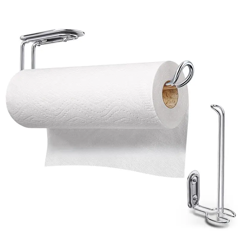 Держатель для бумажных полотенец HOMEMAXS из нержавеющей стали 304, 2 шт., подвесная вешалка для бумажных салфеток для дома, кухни, гостиной (сереб...
Держатель для бумажных полотенец HOMEMAXS из нержавеющей стали 304, 2 шт., подвесная вешалка для бумажных салфеток для дома, кухни, гостиной (сереб...