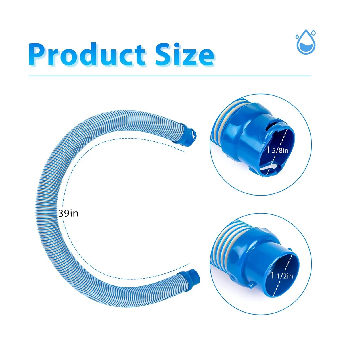 R0527700 Pool Cleaner Hose for Zodiac Baracuda MX6 MX8 Pool Cleaner,39 Inch Twist Lock Hose for Pool Systems - 2 Pack 
R0527700 Pool Cleaner Hose for Zodiac Baracuda MX6 MX8 Pool Cleaner,39 Inch Twist Lock Hose for Pool Systems - 2 Pack