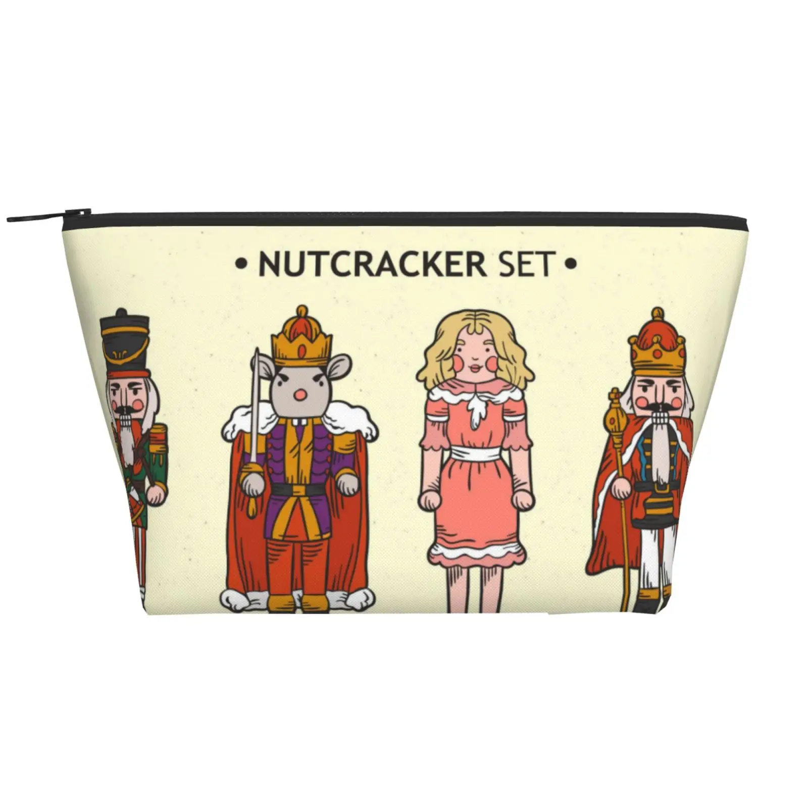 Cartoon Nutcracker Christmas Makeup Organizer Daily Storage Bag Tote Bag Polyester Holiday Ziplock Bag Cosmetic Bag
Cartoon Nutcracker Christmas Makeup Organizer Daily Storage Bag Tote Bag Polyester Holiday Ziplock Bag Cosmetic Bag