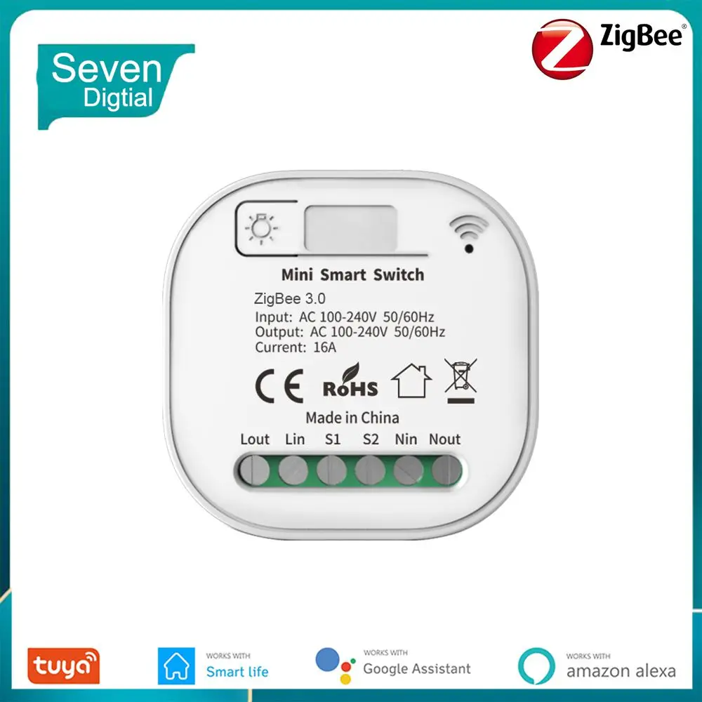 Smart Life Voice Control Smart Home Automation Breaker Smart Life App Tuya Zigbee Switch Timing Remote Control Diy Switch
Smart Life Voice Control Smart Home Automation Breaker Smart Life App Tuya Zigbee Switch Timing Remote Control Diy Switch