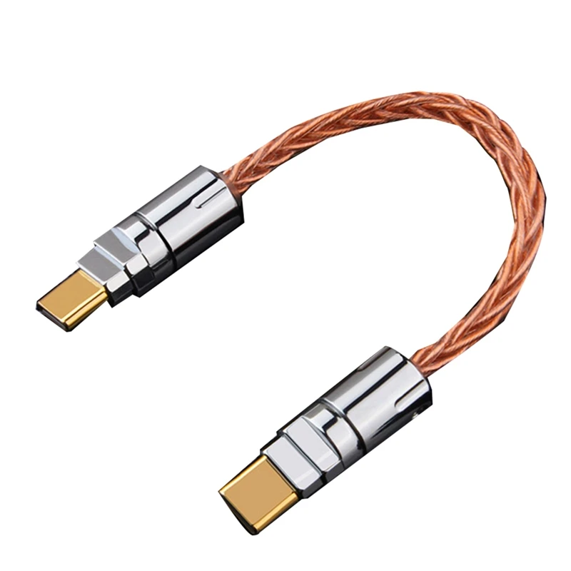 OTG Cable Adapter Type-C To Type-C Cable Portable DAC Headphone Amplifier OTG Audio Adapter For Huawei/Samsung Hifi
OTG Cable Adapter Type-C To Type-C Cable Portable DAC Headphone Amplifier OTG Audio Adapter For Huawei/Samsung Hifi