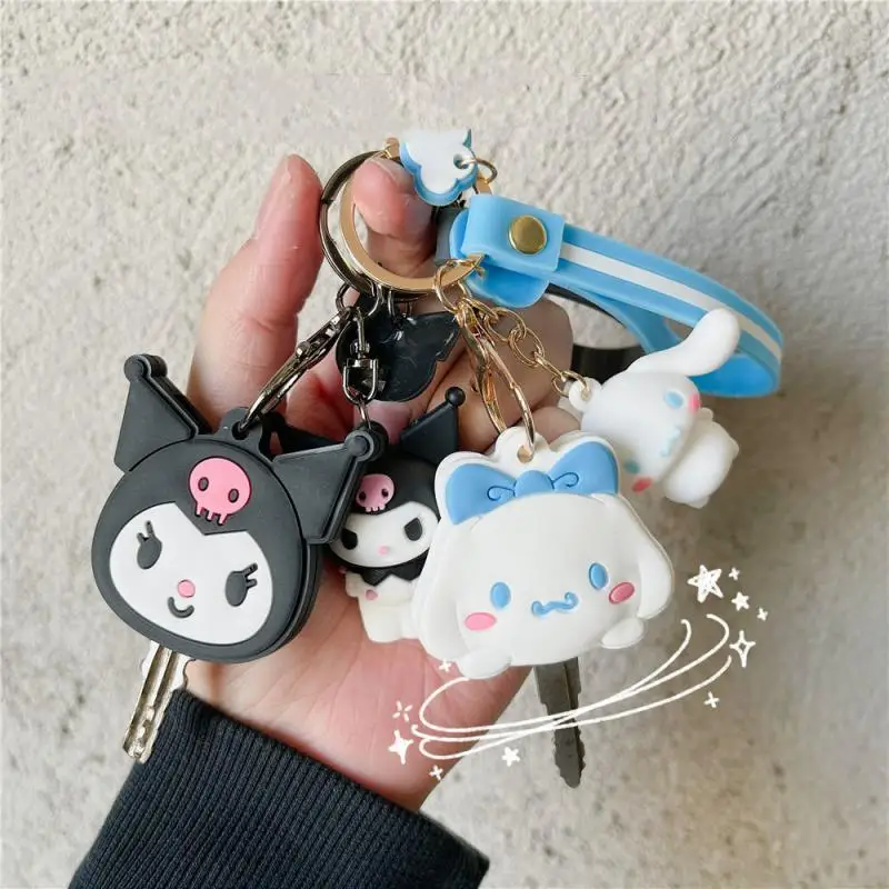 Kawaii Sanrio Keychain Hello Kittys Kuromi Cute Mymelody Cinnamoroll Cartoon Silicone Case Pendant Accessories Girls Toy Gifts
Kawaii Sanrio Keychain Hello Kittys Kuromi Cute Mymelody Cinnamoroll Cartoon Silicone Case Pendant Accessories Girls Toy Gifts