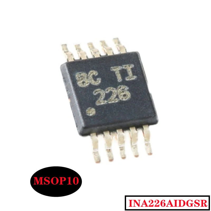 

INA226AIDGSR original imported BC TI 226 bidirectional current/power monitor chip MSOP-10