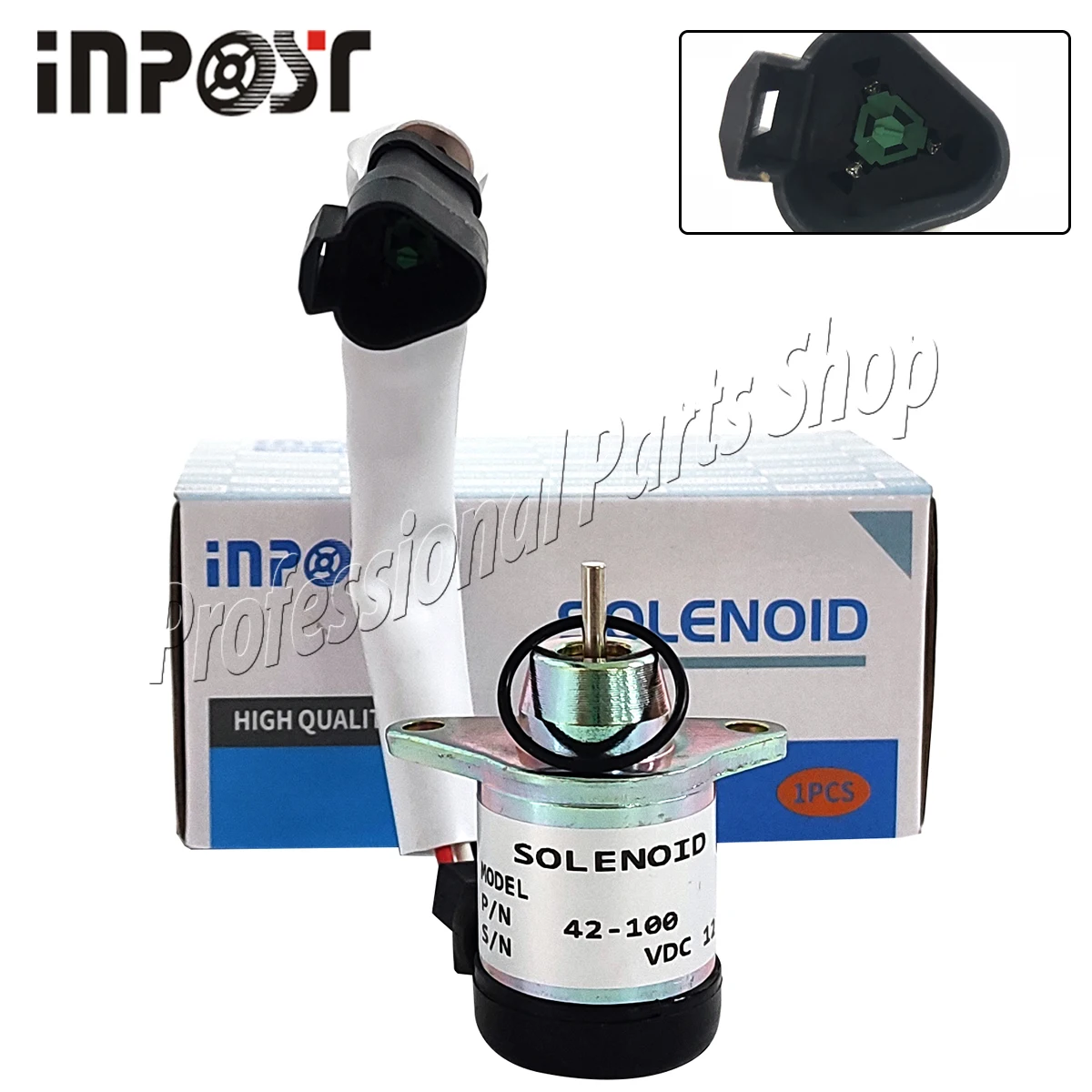 42-100 Соленоид отключения подачи топлива для Thermo King 42-0100 42-100 41-9100 12 В
42-100 Соленоид отключения подачи топлива для Thermo King 42-0100 42-100 41-9100 12 В