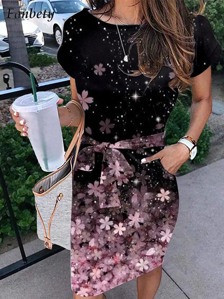 Women Elegant Pattern Print Party Dresses 2022 Summer Fashion Short Sleeve Mini Dress Ladies Spring Casual O-Neck Dress Pocket
Women Elegant Pattern Print Party Dresses 2022 Summer Fashion Short Sleeve Mini Dress Ladies Spring Casual O-Neck Dress Pocket