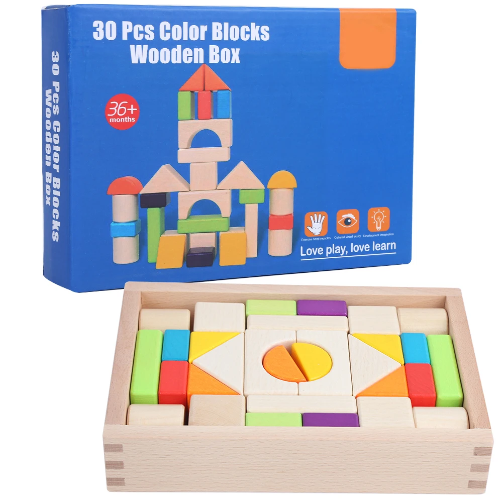 Wooden Building Blocks Toy Kids Building Blocks With Box Early Educational Toy Gift For Children
Wooden Building Blocks Toy Kids Building Blocks With Box Early Educational Toy Gift For Children