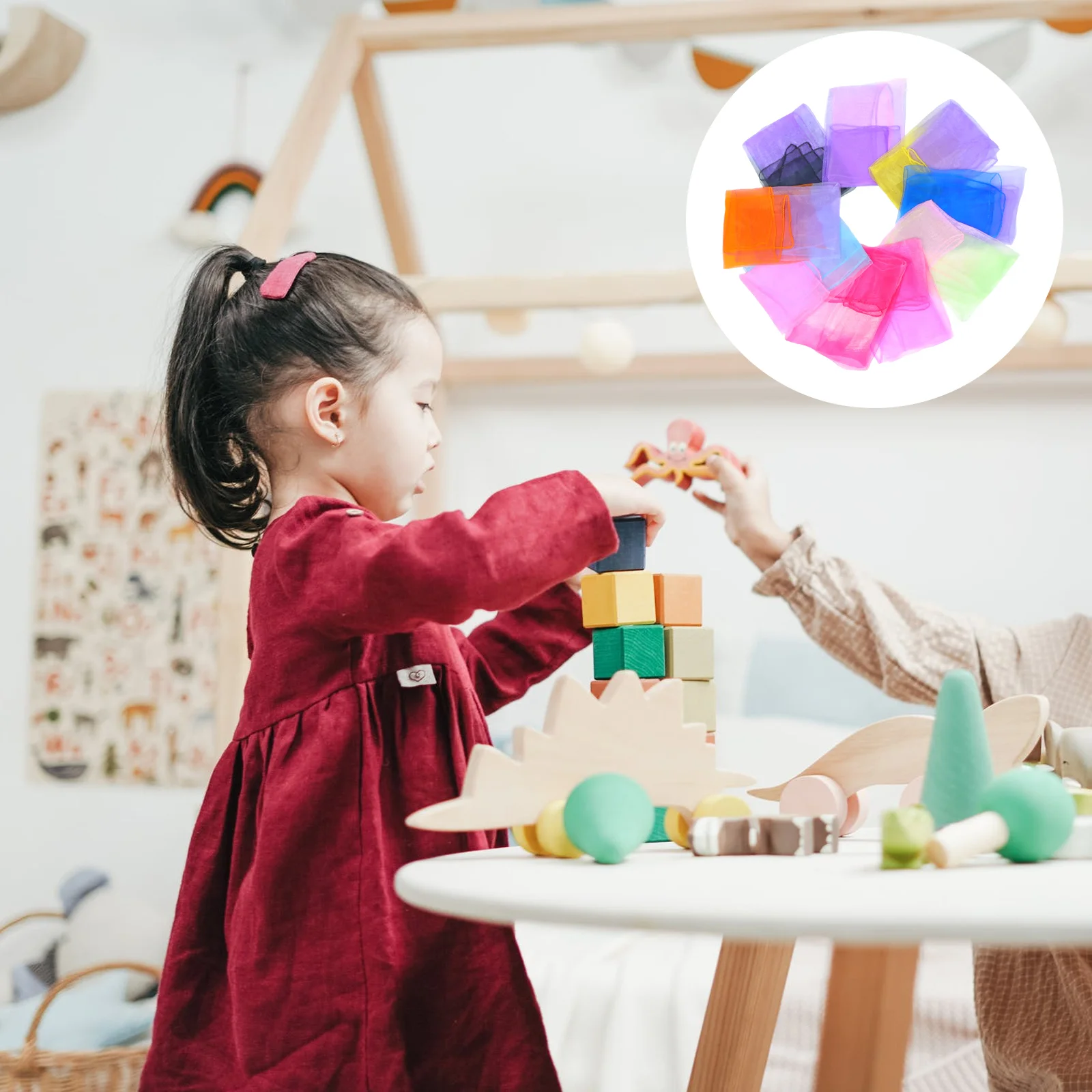 30Pcs Kindergarten Kids Scarf Performance Scarf Costume Accessory Mixed Color
30Pcs Kindergarten Kids Scarf Performance Scarf Costume Accessory Mixed Color