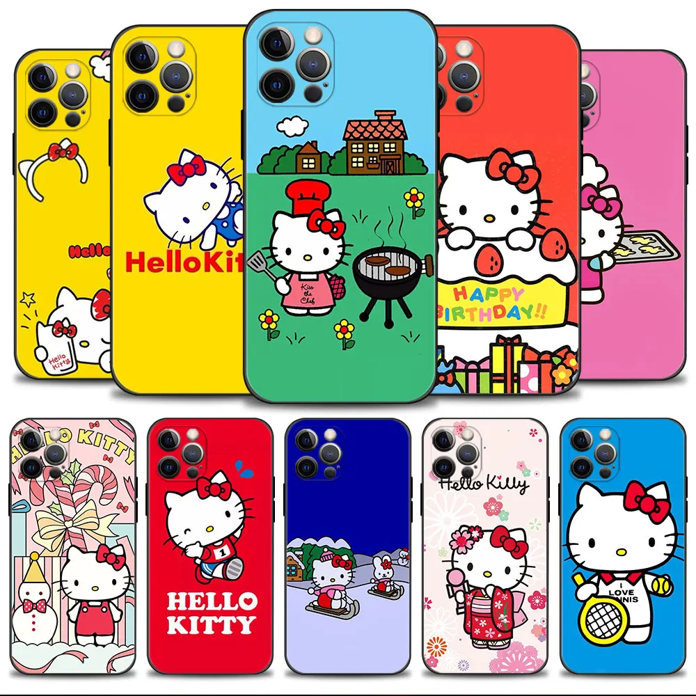 Phone Case for iPhone 14 13 11 12 Pro Max 7 8 6 6S Plus XS XR X 13mini 12mini Silicone Cover Japan Art Hello Kitty
Phone Case for iPhone 14 13 11 12 Pro Max 7 8 6 6S Plus XS XR X 13mini 12mini Silicone Cover Japan Art Hello Kitty