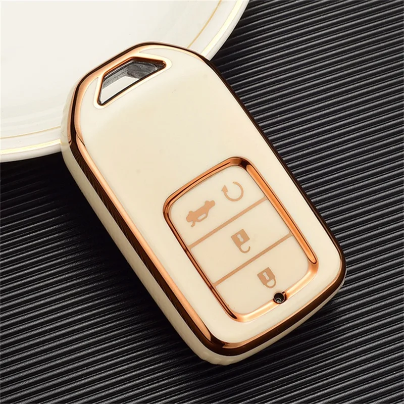 TPU Car Key Case Cover Shell Fob For Honda CRV CR-V Fit Civic Accord HR-V HRV City Odyssey XR-V Remote Key Protector Holder Bag
TPU Car Key Case Cover Shell Fob For Honda CRV CR-V Fit Civic Accord HR-V HRV City Odyssey XR-V Remote Key Protector Holder Bag