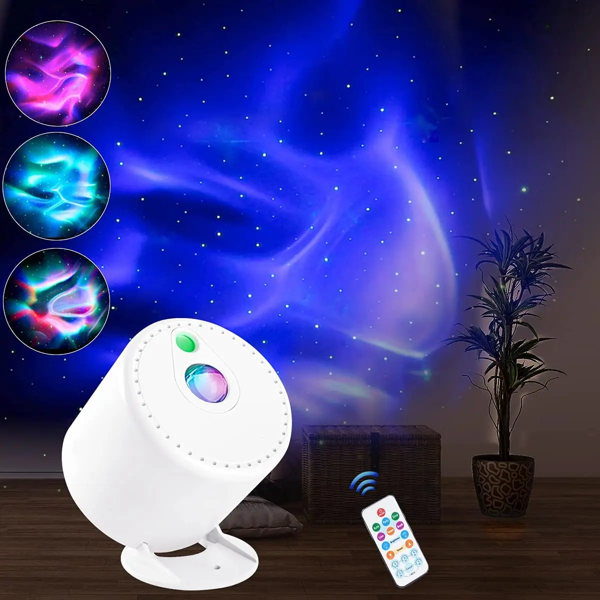 Aurora Northern Lights Starry Sky Projector Star Galaxy Projector Night Light USB Rechargeable Led Lamp Decoration Home Bedroom 
Aurora Northern Lights Starry Sky Projector Star Galaxy Projector Night Light USB Rechargeable Led Lamp Decoration Home Bedroom