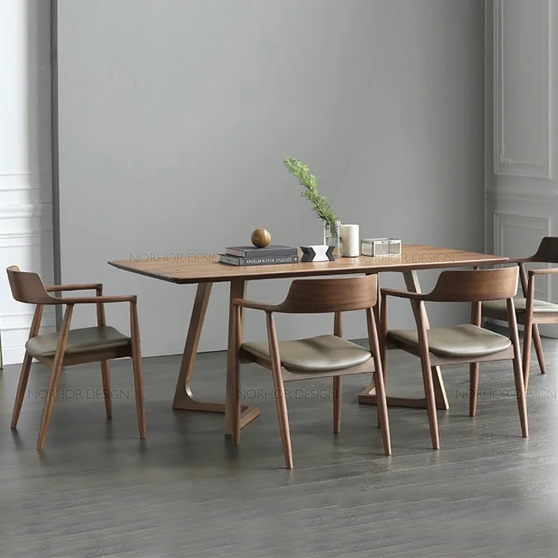Patio Salon Lounge Dining Chair Back Cushion Dinette Dining Chair Leather Mobiliario De Biblioteca Dinning Table Set Furniture
Patio Salon Lounge Dining Chair Back Cushion Dinette Dining Chair Leather Mobiliario De Biblioteca Dinning Table Set Furniture