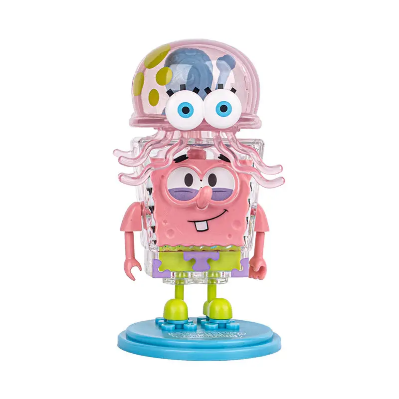 SpongeBobe Figure Patricka Star Assembly Doll Jellyfish Model Ornaments Accessories Fantasy Figurines Children Present
SpongeBobe Figure Patricka Star Assembly Doll Jellyfish Model Ornaments Accessories Fantasy Figurines Children Present