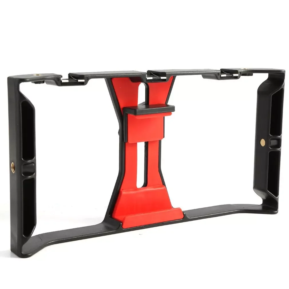 Phone Video Camera Cage Handheld Stabilizer Film Making Rig For SmartPhone Hand Grip Bracket Mobile Phone Stabilizer
Phone Video Camera Cage Handheld Stabilizer Film Making Rig For SmartPhone Hand Grip Bracket Mobile Phone Stabilizer