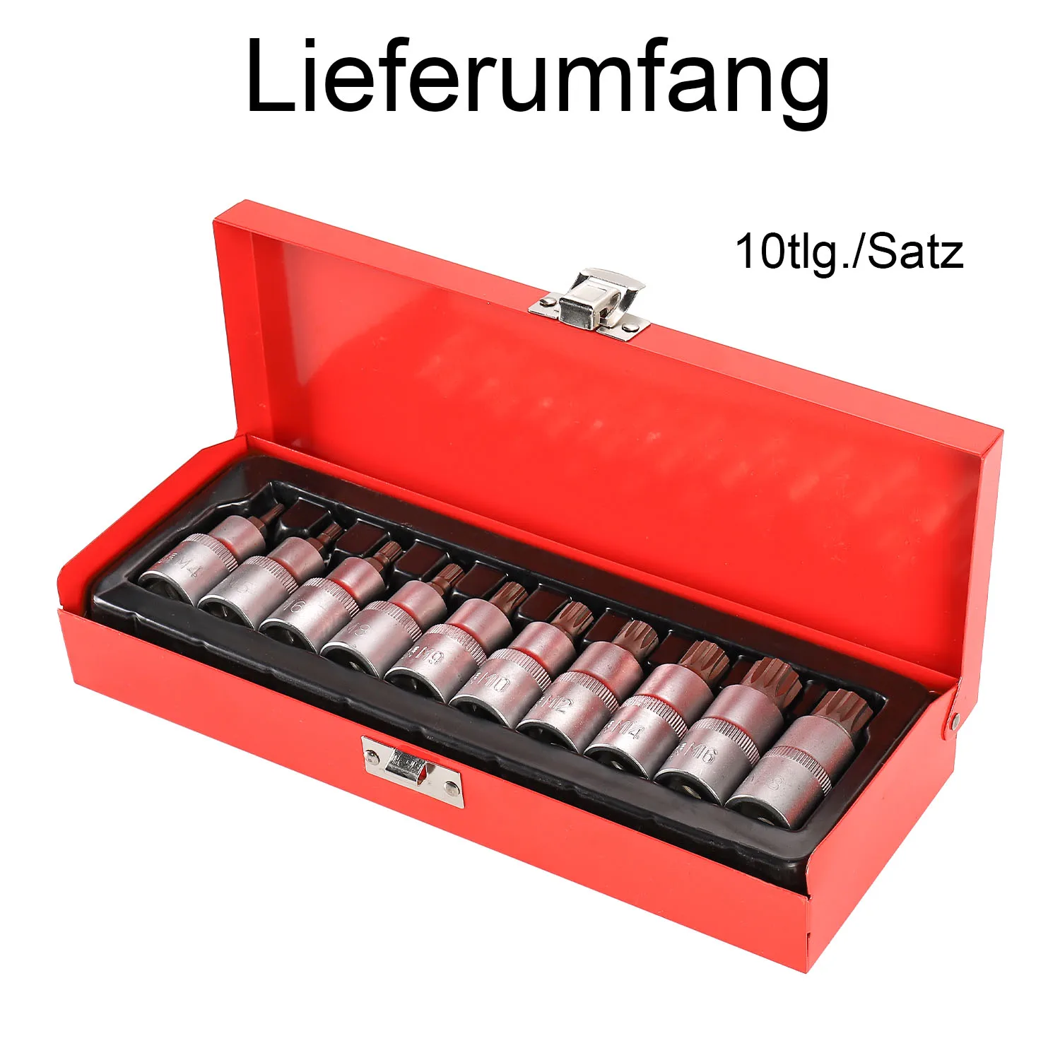 11pcs 55mm M4-M18 Multi-tooth Sleeve Sockets Multi-size 1/2" Drive Head Sleeve Iron Box Set Business & Industrial Hand Tools
11pcs 55mm M4-M18 Multi-tooth Sleeve Sockets Multi-size 1/2" Drive Head Sleeve Iron Box Set Business & Industrial Hand Tools