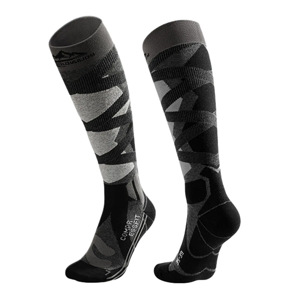 

Прочные высококачественные практичные компрессионные Лыжные носки с градиентом 360 °, мужские/женские лыжные носки, акриловые мужские/женские