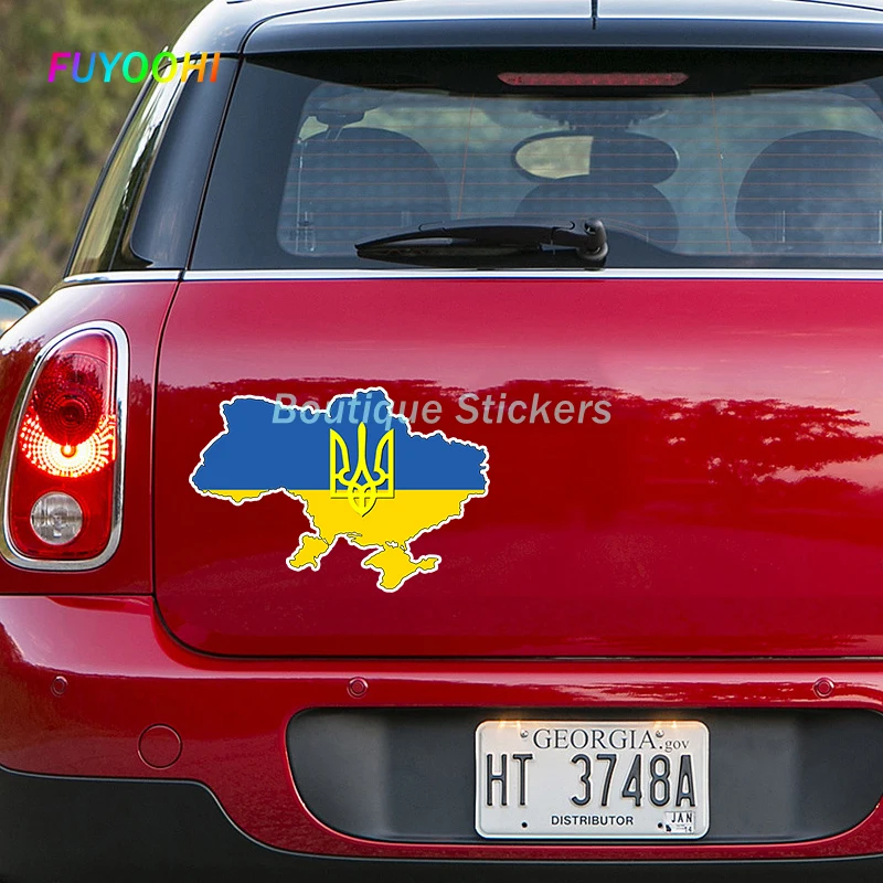 FUYOOHI Play Stickers Ukraine Flag Trident Map Ukrainian Vinyl Car Decals on Bumper Rear Window Laptop Moto Bike
FUYOOHI Play Stickers Ukraine Flag Trident Map Ukrainian Vinyl Car Decals on Bumper Rear Window Laptop Moto Bike