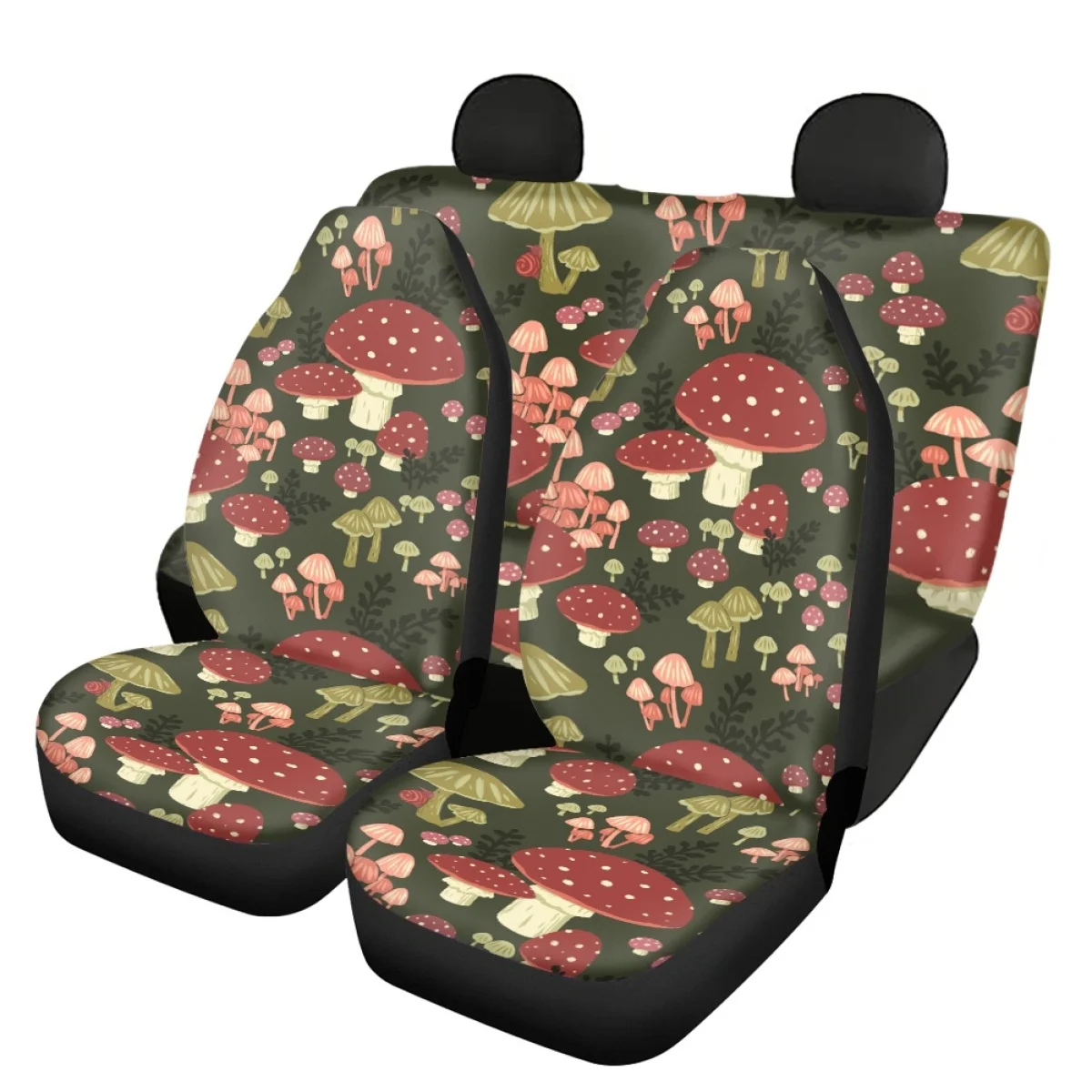 Car Seat Covers for Women Full Set Mushroom Pattern Detail Styling Universal Car Front and Back Seat Covers Anti-Slip Durable
Car Seat Covers for Women Full Set Mushroom Pattern Detail Styling Universal Car Front and Back Seat Covers Anti-Slip Durable