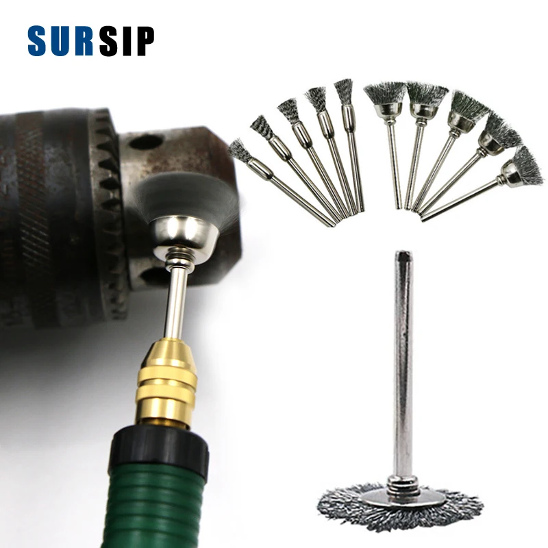 1/15/45PCS Stainless Steel Wire Brush Wire Wheel Rotary Tool Rust Removal Polishing Burring Brush Abrasive Tool Accessories
1/15/45PCS Stainless Steel Wire Brush Wire Wheel Rotary Tool Rust Removal Polishing Burring Brush Abrasive Tool Accessories