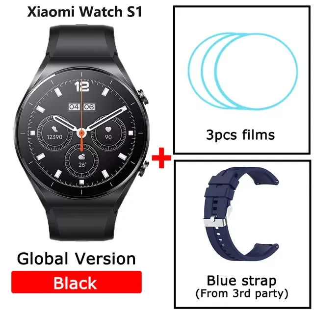 Смарт-часы Xiaomi Mi Watch S1 мужские, спортивные водонепроницаемые Смарт-часы с Bluetooth, для IOS и Android
Смарт-часы Xiaomi Mi Watch S1 мужские, спортивные водонепроницаемые Смарт-часы с Bluetooth, для IOS и Android