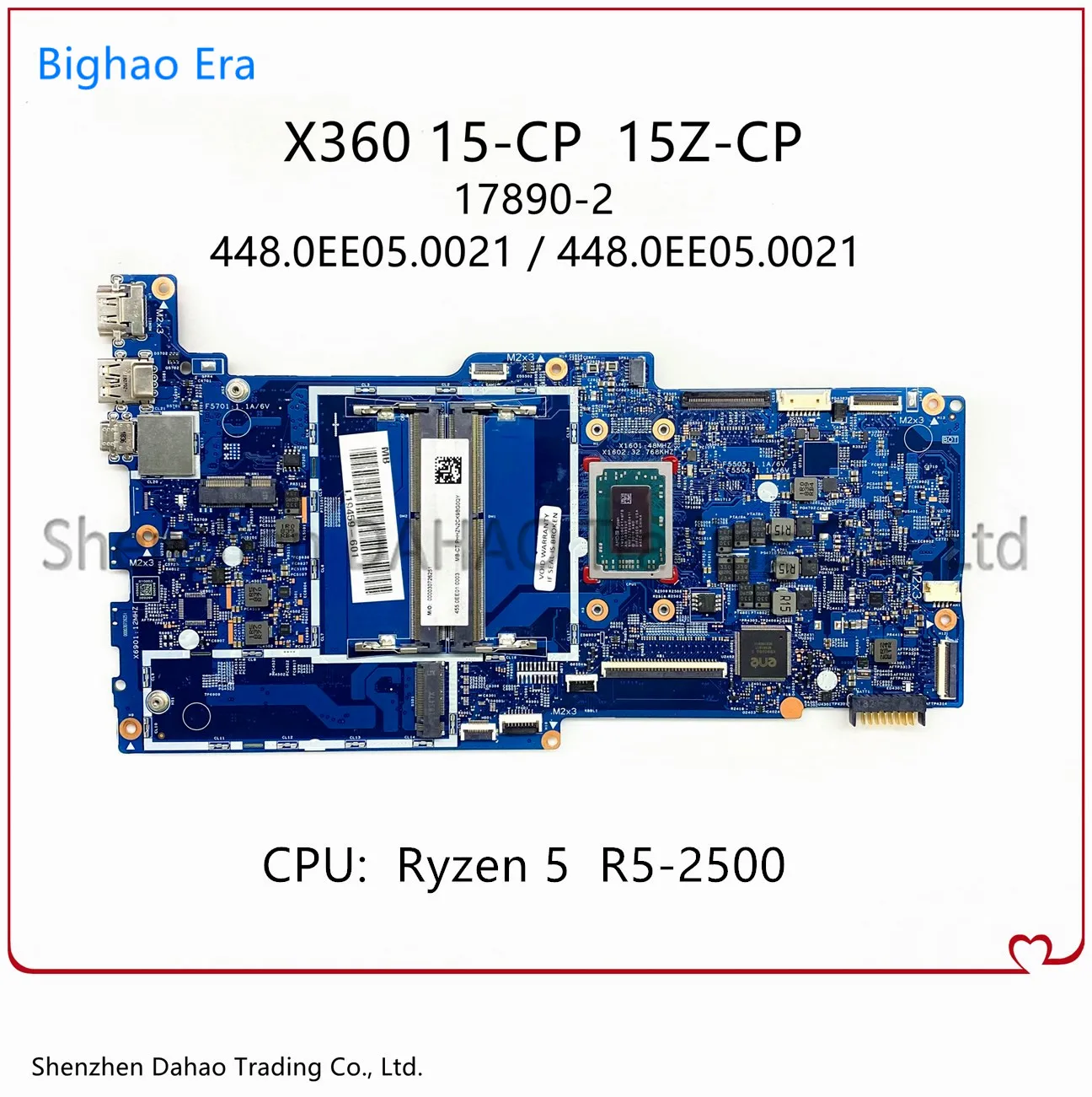 L19459-001 для HP Envy X360 15-CP 15Z-CP, материнская плата для ноутбука 17890-2 448.0EE04.0021 W/ Ryzen 5 R5-2500, процессор DDR4, протестирован
L19459-001 для HP Envy X360 15-CP 15Z-CP, материнская плата для ноутбука 17890-2 448.0EE04.0021 W/ Ryzen 5 R5-2500, процессор DDR4, протестирован