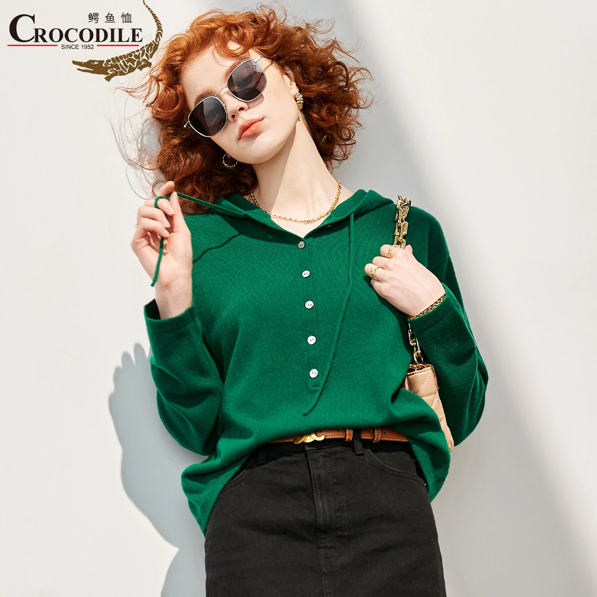 Crocodile 2022 Autumn Winter New Long-sleeved Hooded Pullover Thick Warm Knitted Woolen Sweater Hot Outerwear Casual Basic Tops
Crocodile 2022 Autumn Winter New Long-sleeved Hooded Pullover Thick Warm Knitted Woolen Sweater Hot Outerwear Casual Basic Tops