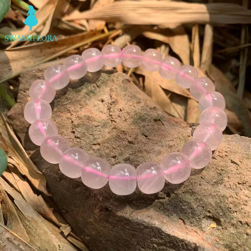 9-10MM Natural Madagascar Rose Quartz Bracelet Genuine Round Beads Crystal Woman Man Gemstone Jewelry Bracelets On Hand
9-10MM Natural Madagascar Rose Quartz Bracelet Genuine Round Beads Crystal Woman Man Gemstone Jewelry Bracelets On Hand