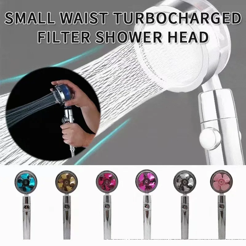 New Design Propeller Bathroom Shower Head High Pressure Water Saving With Adjustable Button Built-in Filter Handheld Shower Head
New Design Propeller Bathroom Shower Head High Pressure Water Saving With Adjustable Button Built-in Filter Handheld Shower Head