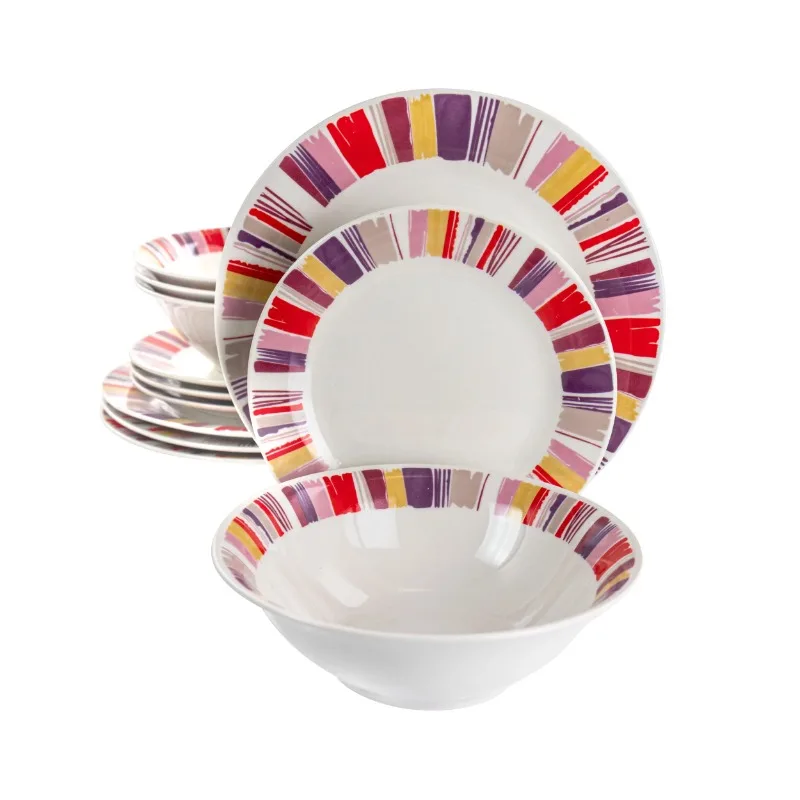 12 Piece Ceramic Dinnerware Set
12 Piece Ceramic Dinnerware Set