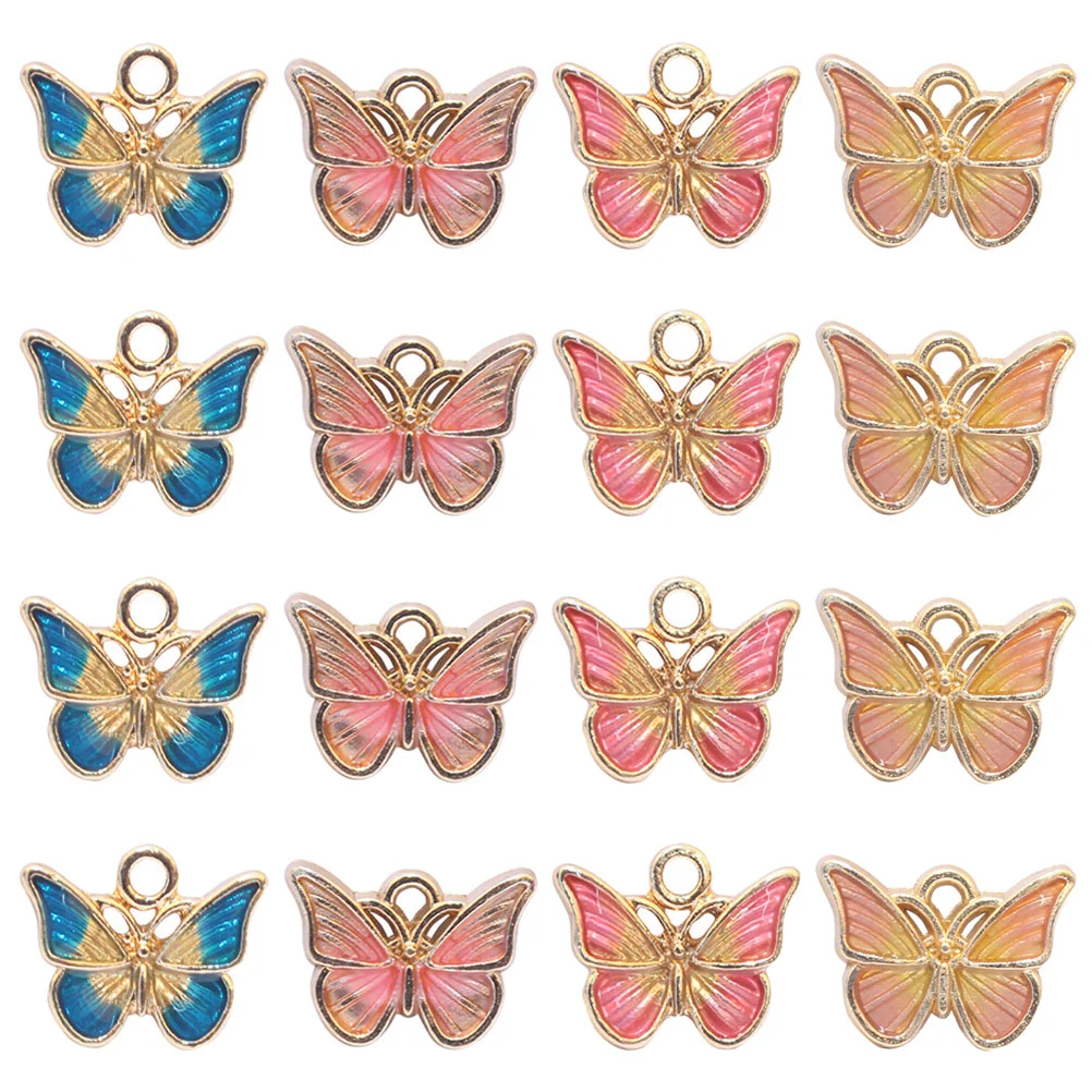 40Pcs Butterfly-shaped Charms Alloy Decorations Jewelry Pendants Necklace Pendants
40Pcs Butterfly-shaped Charms Alloy Decorations Jewelry Pendants Necklace Pendants