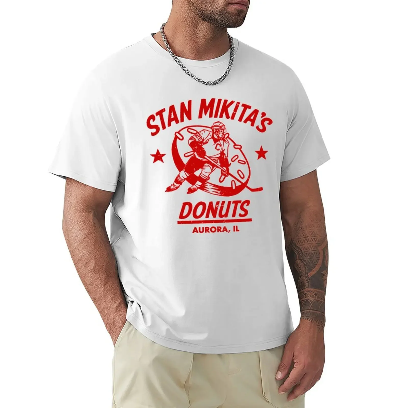 Mikita's футболка с изображением пончиков animal prinfor boys милые топы для мальчиков