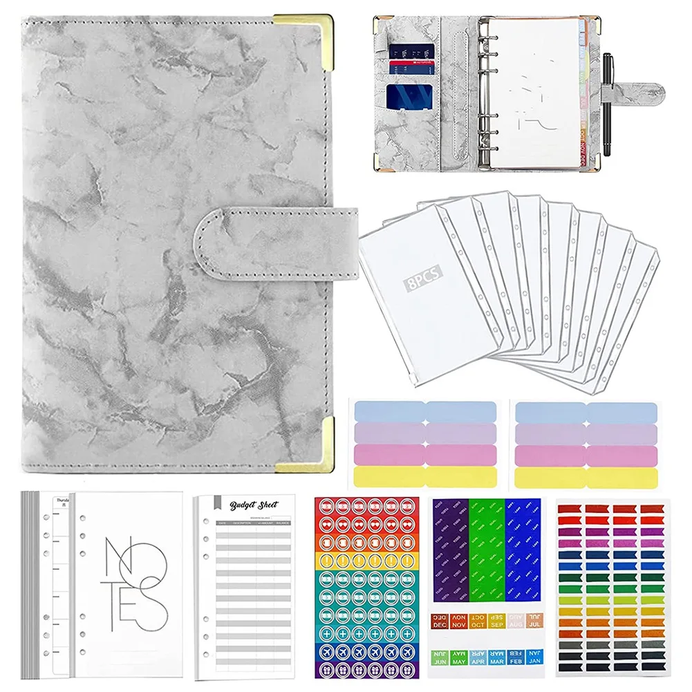 Budget Binder Money Saving Wallet for Cash Stuffing Money Organiser Binder Budget Book Planner Binder with Label Sticker
Budget Binder Money Saving Wallet for Cash Stuffing Money Organiser Binder Budget Book Planner Binder with Label Sticker