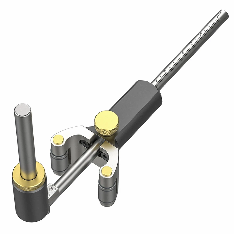 Woodworking straight line arc dual-purpose scriber parallel scriber multi-functional scribe tool dare to draw outline
Woodworking straight line arc dual-purpose scriber parallel scriber multi-functional scribe tool dare to draw outline