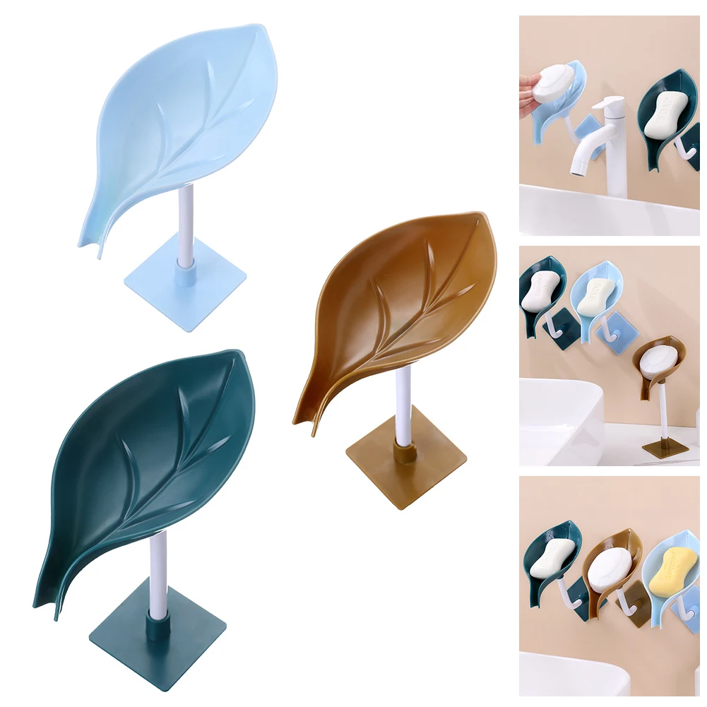 Soap Dish Holder With Drain Free Punching Pasting Wall-mounted Dual Purpose Soap Dish For Bathroom Shower Soap Holder Stand Box
Soap Dish Holder With Drain Free Punching Pasting Wall-mounted Dual Purpose Soap Dish For Bathroom Shower Soap Holder Stand Box