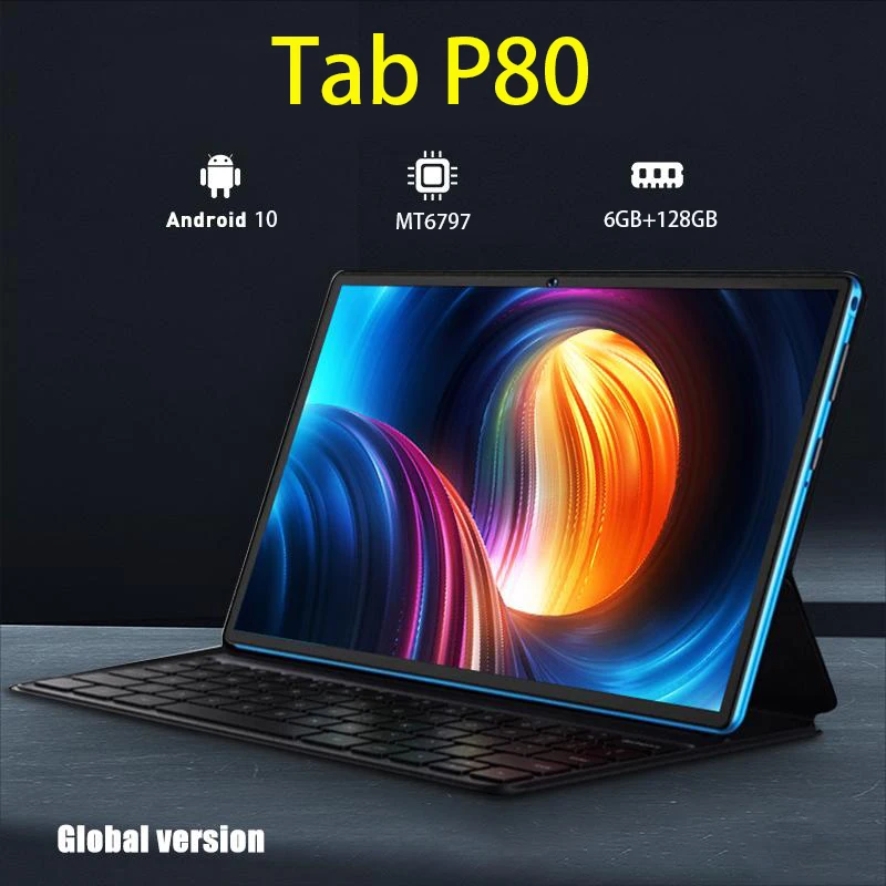 Global Firmware P80 Tablet 8 Inch 6GB 128GB/8GB 256GB WIFI 1280x800 MT6797 Deca Core Tablets Android 10 8800mAh Tablette Android
Global Firmware P80 Tablet 8 Inch 6GB 128GB/8GB 256GB WIFI 1280x800 MT6797 Deca Core Tablets Android 10 8800mAh Tablette Android