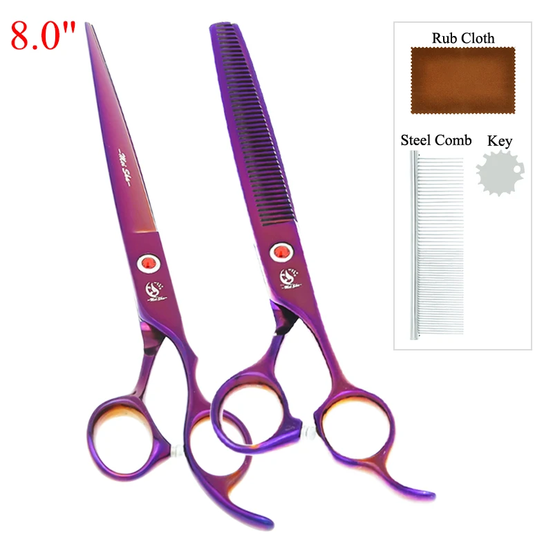 8 inch Meisha Professional Pet Grooming Scissors Kit 2 Pieces Dog Hair Shears Stainless Steel Animals Comb Puppy Supplies B0045A
8 inch Meisha Professional Pet Grooming Scissors Kit 2 Pieces Dog Hair Shears Stainless Steel Animals Comb Puppy Supplies B0045A