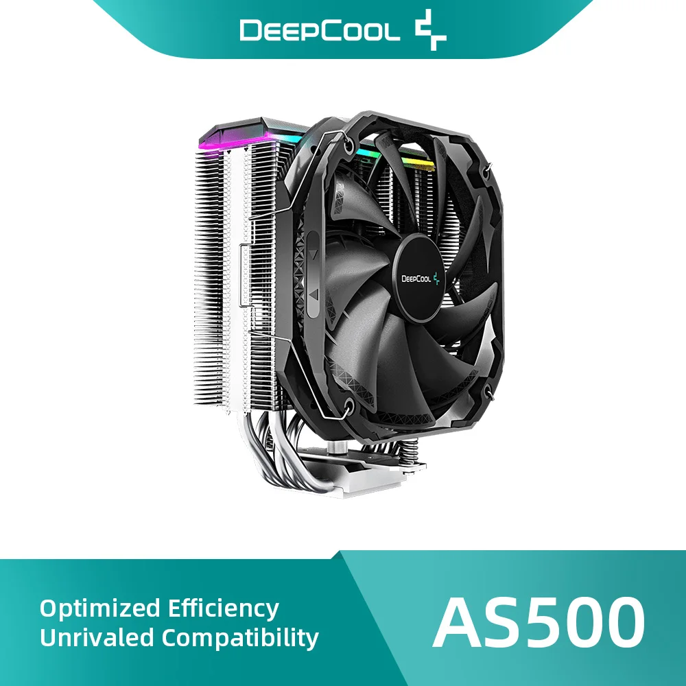 Воздушный кулер для процессора DeepCool AS500 с 140 мм вентилятором ПК 5 в A-RGB радиатор для процессора LGA2066/2011-v3/2011/1700/1200/1151/1150/1155/AM4
Воздушный кулер для процессора DeepCool AS500 с 140 мм вентилятором ПК 5 в A-RGB радиатор для процессора LGA2066/2011-v3/2011/1700/1200/1151/1150/1155/AM4