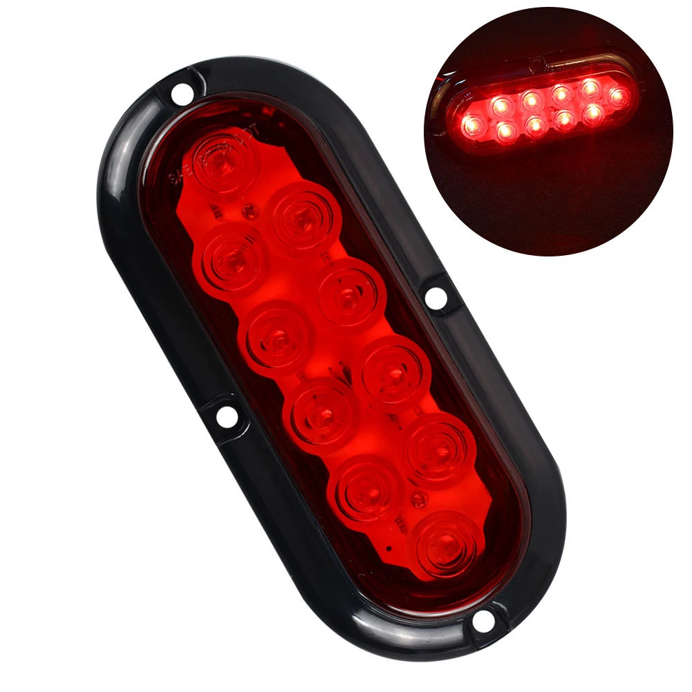 2PCS 10LED Trailer Tail Lights 12V DC Waterproof Turn Signals Lights Car External Lamp For Truck RV Yellow Orange White Red
2PCS 10LED Trailer Tail Lights 12V DC Waterproof Turn Signals Lights Car External Lamp For Truck RV Yellow Orange White Red