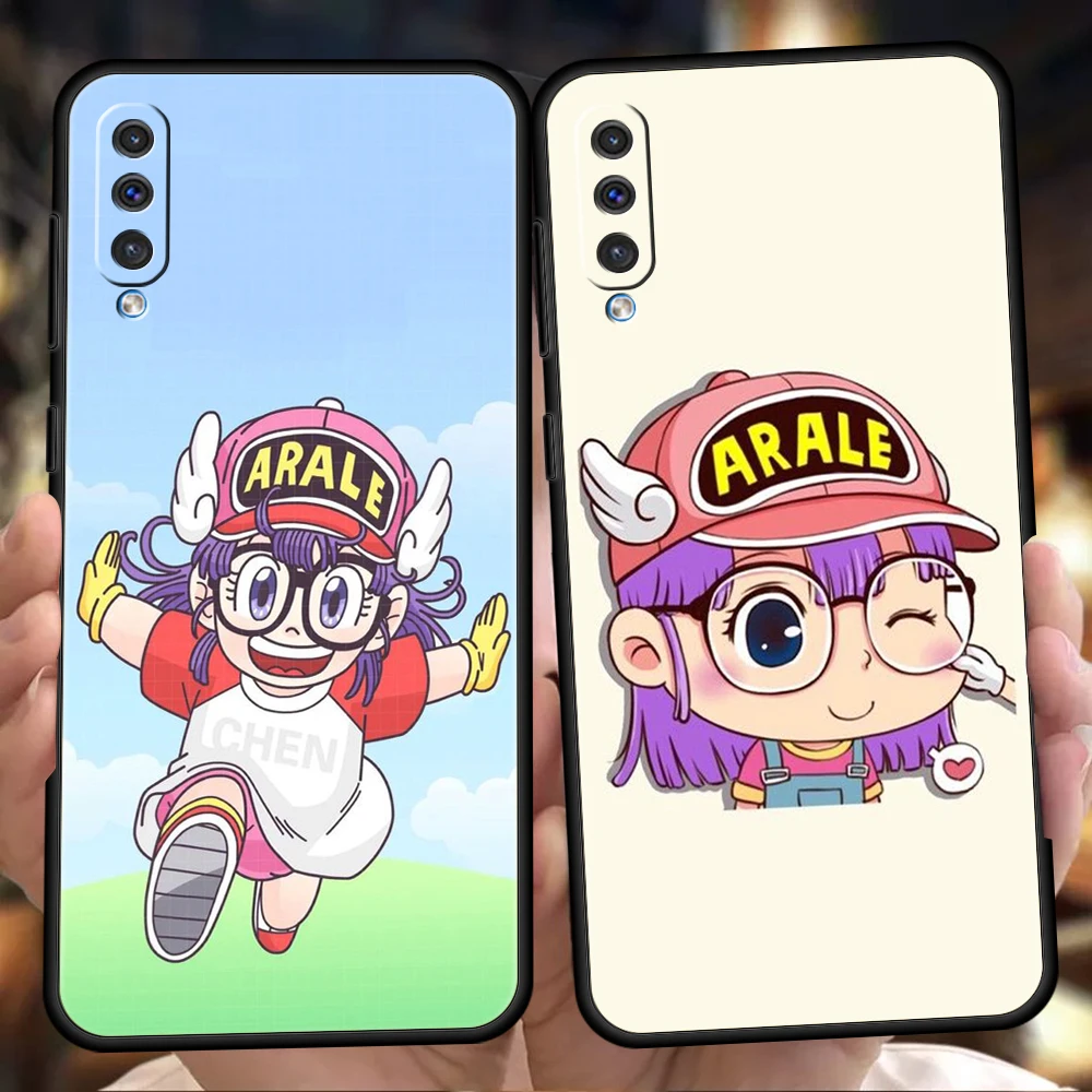 

Dr Slump Arale Anime Phone Case for Samsung Galaxy A12 A22 A10 A20 A30 A40 A42 A50 A52 M12 M22 M31 M33 Shockproof Soft Shell Bag