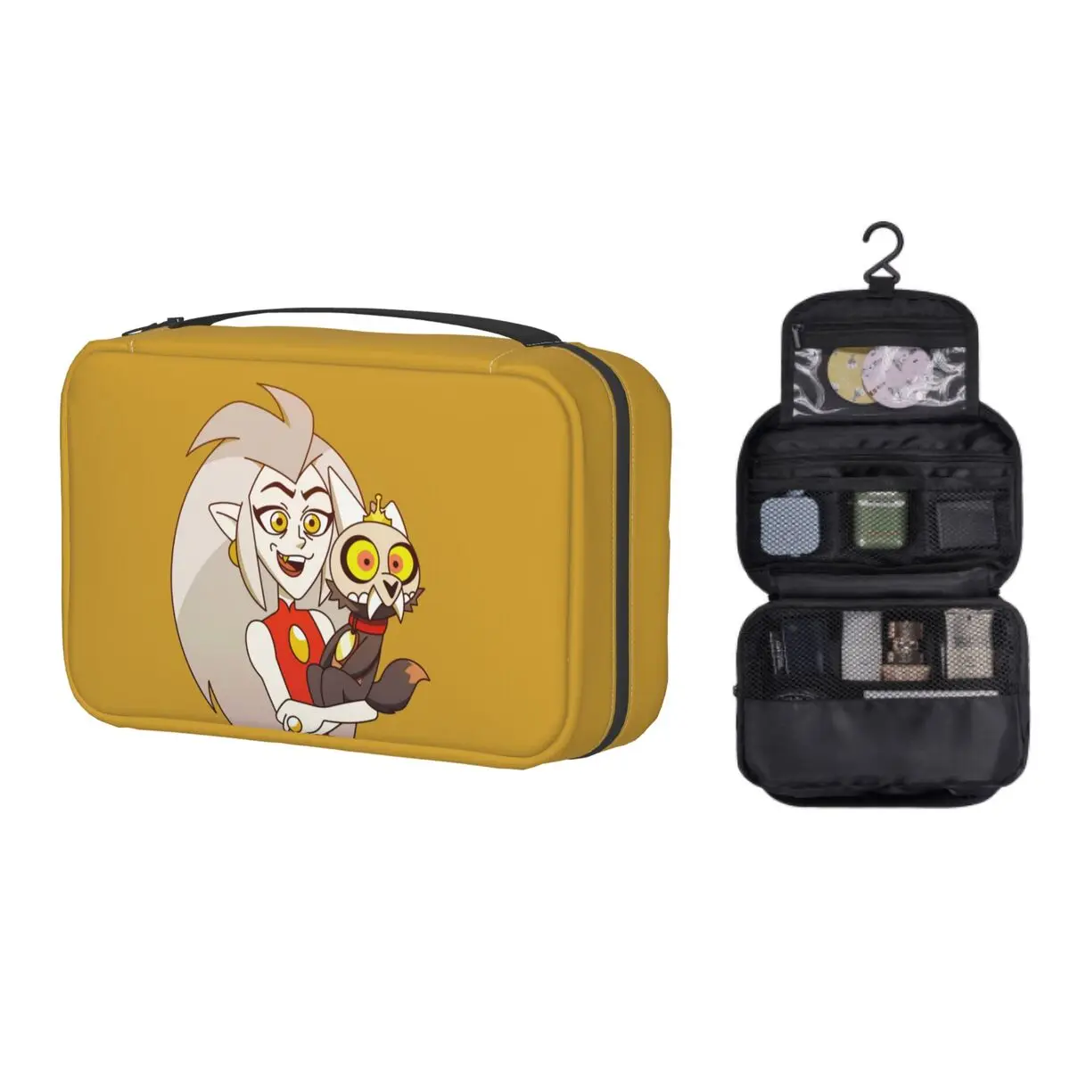 Custom The Owl House Eda And King TV Show Travel Cosmetic Bag Women Toiletry Makeup Organizer Lady Beauty Storage Dopp Kit
Custom The Owl House Eda And King TV Show Travel Cosmetic Bag Women Toiletry Makeup Organizer Lady Beauty Storage Dopp Kit