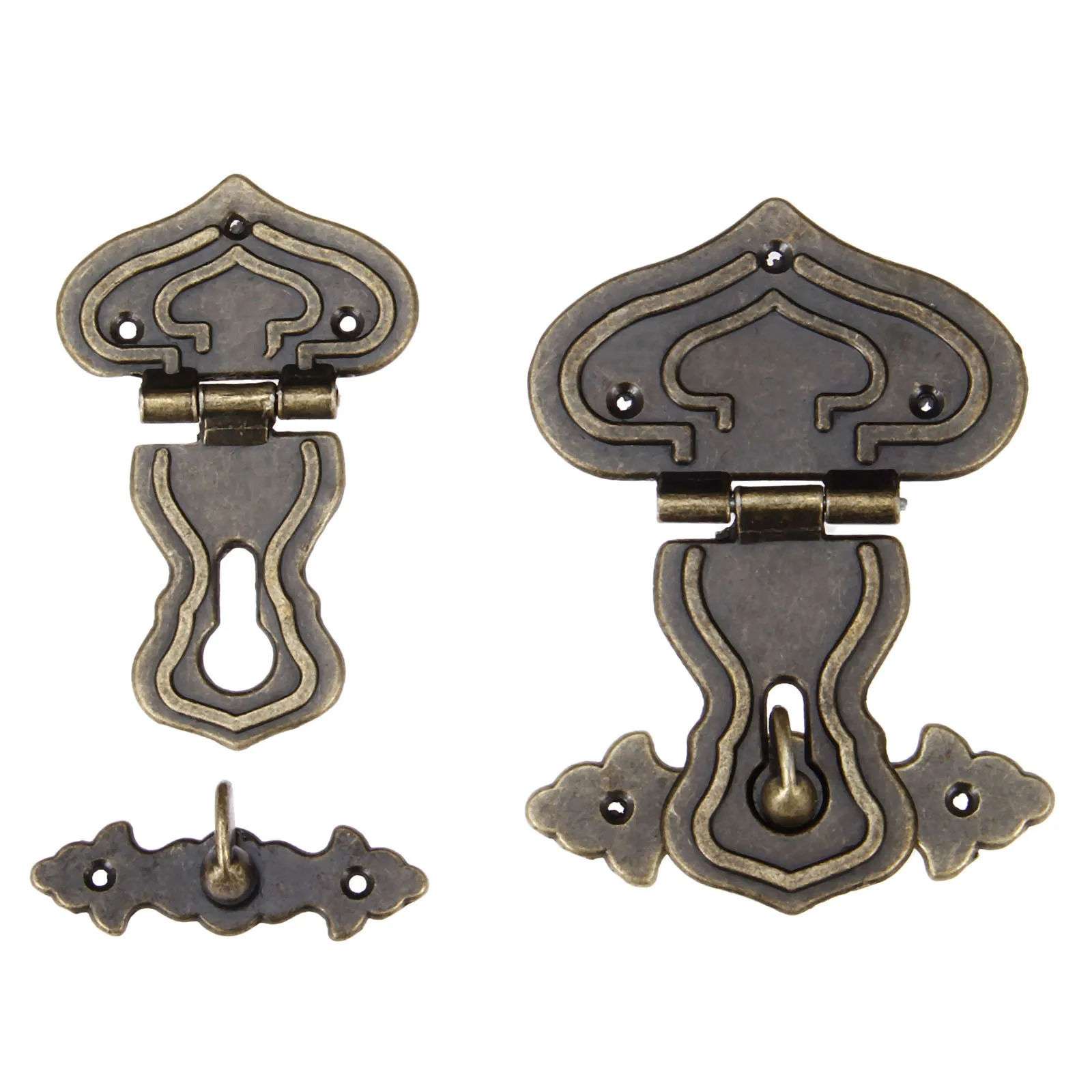 1pc Box Hasp Lock Catch Latches Jewelry Box Case Vintage Furniture Gourd Clasp Buckle Lock 88*55*58mm/108*74*77mm
1pc Box Hasp Lock Catch Latches Jewelry Box Case Vintage Furniture Gourd Clasp Buckle Lock 88*55*58mm/108*74*77mm
