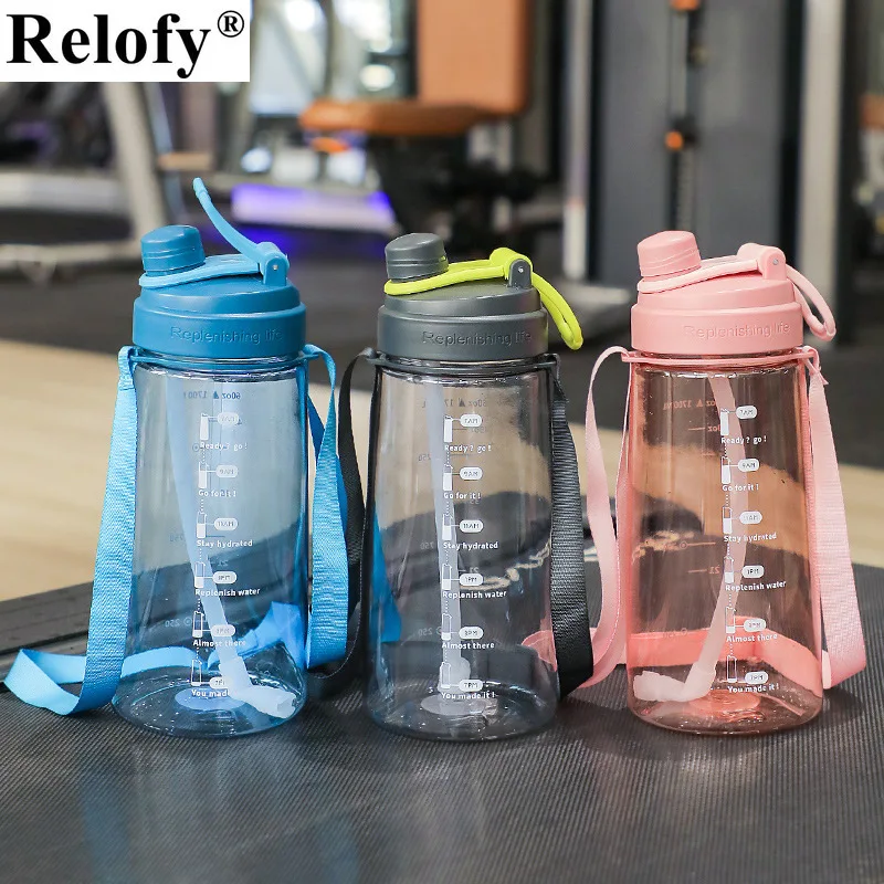 1.7L Large Capacity Plastic Sports Water Bottle with Time Mark Outdoor Protable Climbing Healthy Juice Water Bottle Drinkware
1.7L Large Capacity Plastic Sports Water Bottle with Time Mark Outdoor Protable Climbing Healthy Juice Water Bottle Drinkware