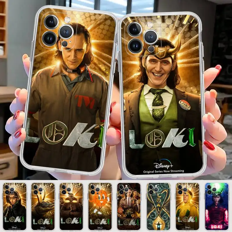 

Disney Tv Play Loki Superhero Phone Case For iPhone 14 11 12 13 Mini Pro XS Max Cover 6 7 8 Plus X XR SE 2020 Funda Shell