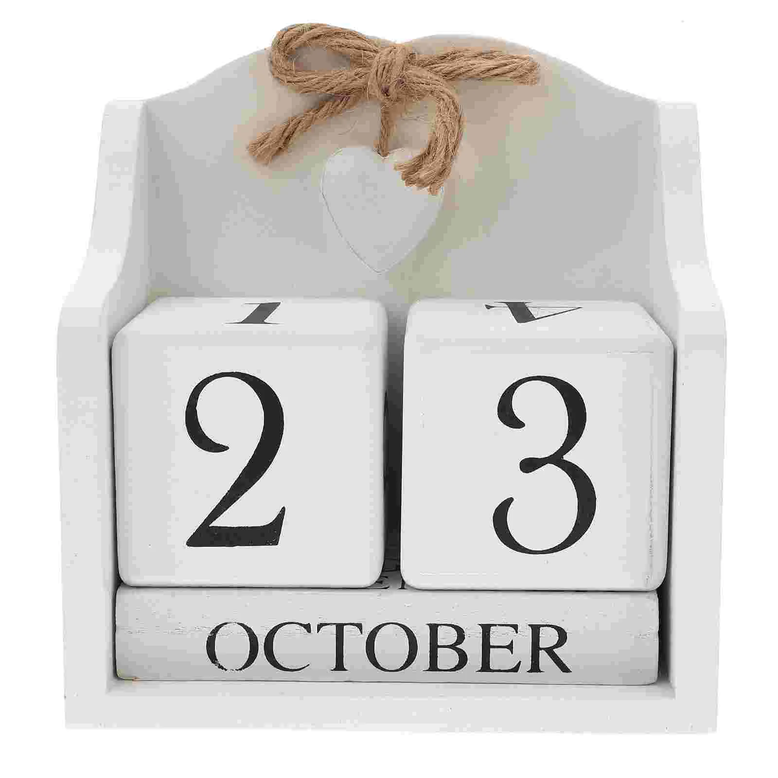 Calendar Perpetual Wooden Block Desk Wood Desktop Advent Blocks Christmas European Style Classroom Calender Countdown Date
Calendar Perpetual Wooden Block Desk Wood Desktop Advent Blocks Christmas European Style Classroom Calender Countdown Date