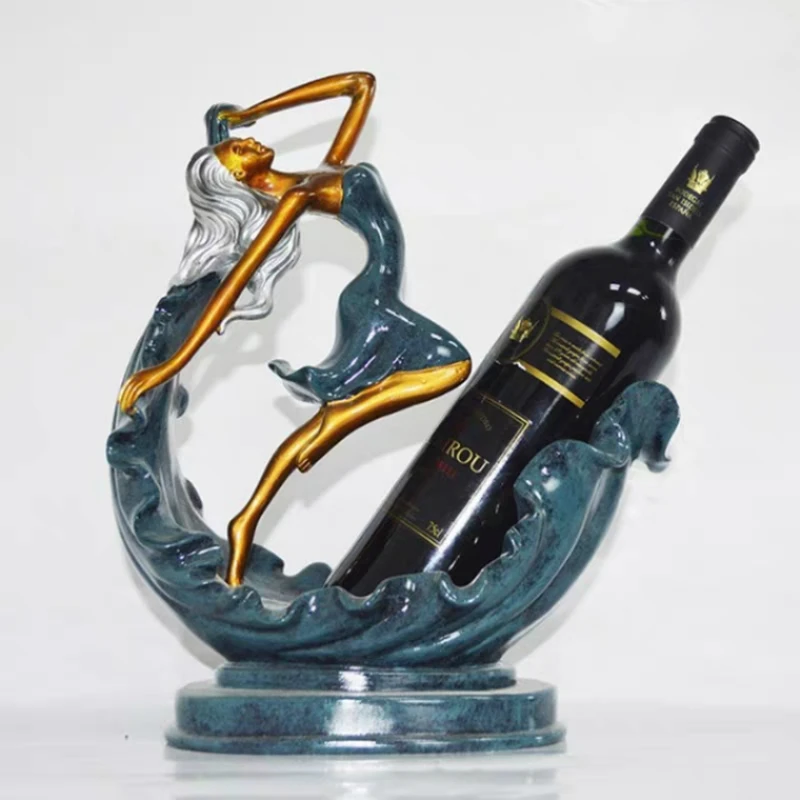 Pretty dancer wine rack cabinet decoration ornament Red wine Rack Modern Home decor accessories New home gift
Pretty dancer wine rack cabinet decoration ornament Red wine Rack Modern Home decor accessories New home gift