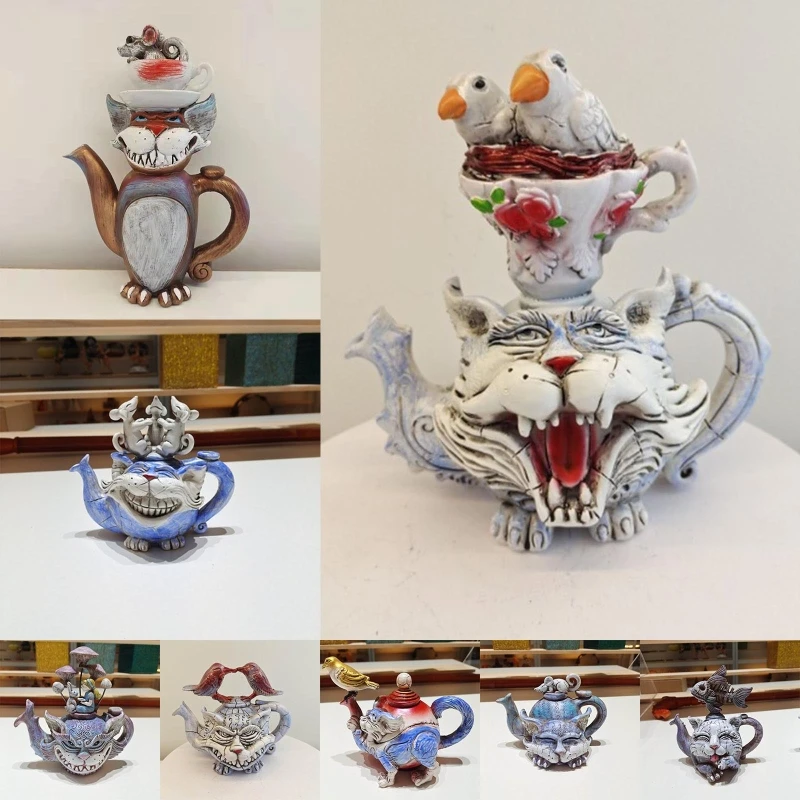 Devil Cat Resin Statue Retro Handmade Art Crafts Desktop Decoration for Home Office Bedroom Desktop Decor Y5GB
Devil Cat Resin Statue Retro Handmade Art Crafts Desktop Decoration for Home Office Bedroom Desktop Decor Y5GB