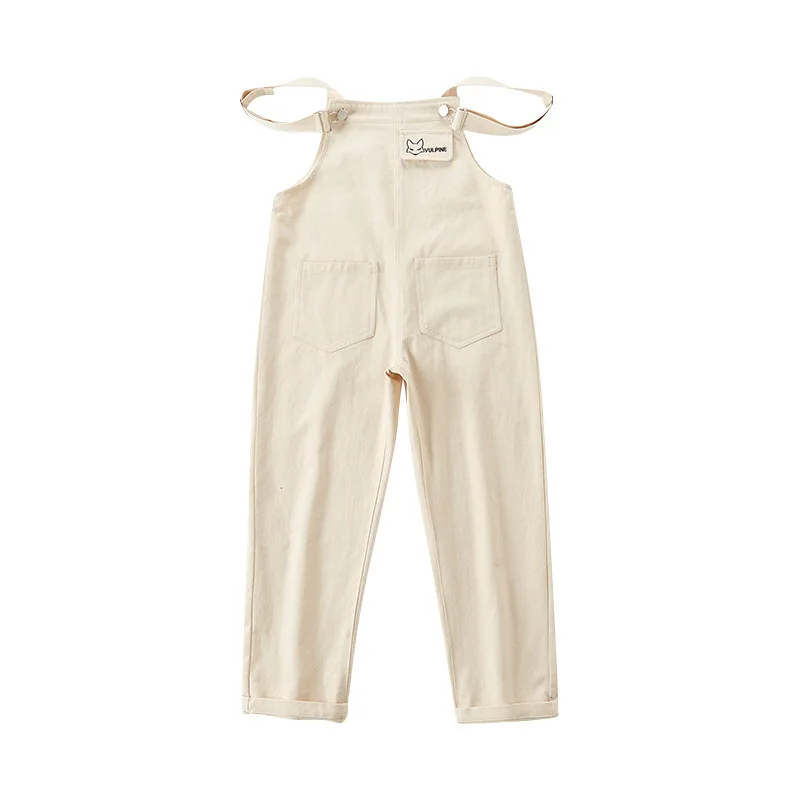 Spring 2022 Cotton Overalls for Kids Fashion Toddler Girl Beige Jumpsuit Cartoon Children Girls Rompers Fall Clothes for Kids
Spring 2022 Cotton Overalls for Kids Fashion Toddler Girl Beige Jumpsuit Cartoon Children Girls Rompers Fall Clothes for Kids