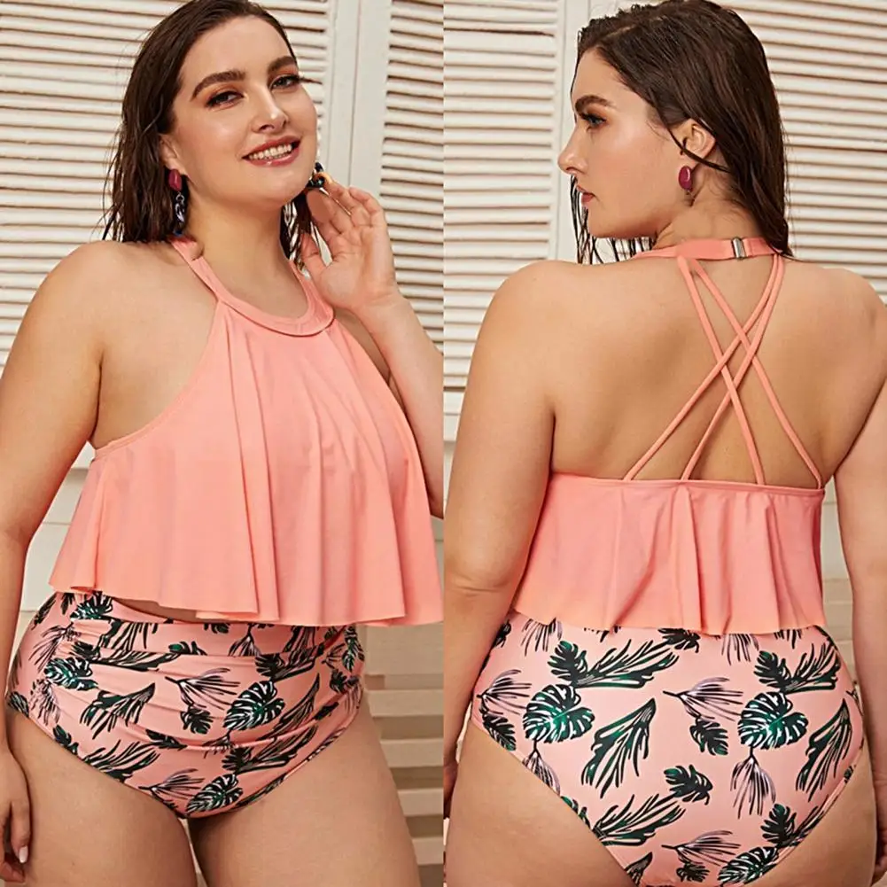 2 Pcs/Set Popular Halter Neck Summer Bathing Suit Summer Swimwear Set Padded Wear-resistant
2 Pcs/Set Popular Halter Neck Summer Bathing Suit Summer Swimwear Set Padded Wear-resistant