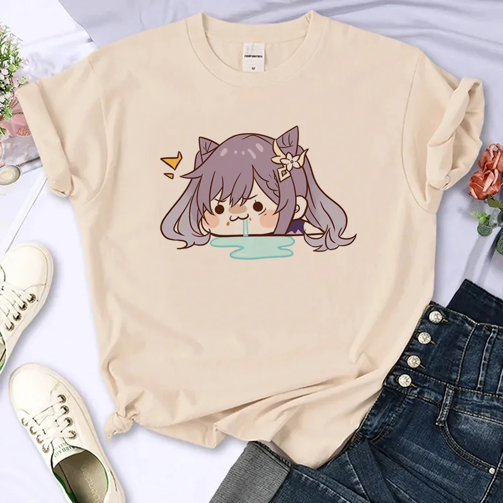 Genshin Impact top women harajuku summer Y2K t-shirts female comic manga funny clothes
Genshin Impact top women harajuku summer Y2K t-shirts female comic manga funny clothes