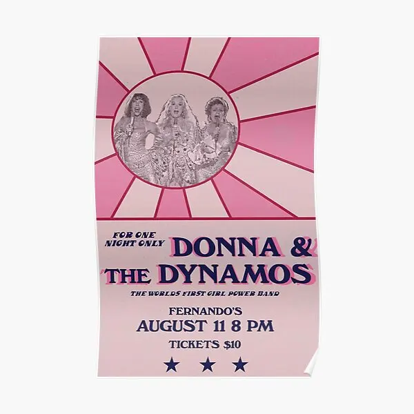 Постер Donna And The Dynamos, забавная Современная Настенная картина, украшение для дома, настенный принт, винтажная комната, картина без рамки
Постер Donna And The Dynamos, забавная Современная Настенная картина, украшение для дома, настенный принт, винтажная комната, картина без рамки