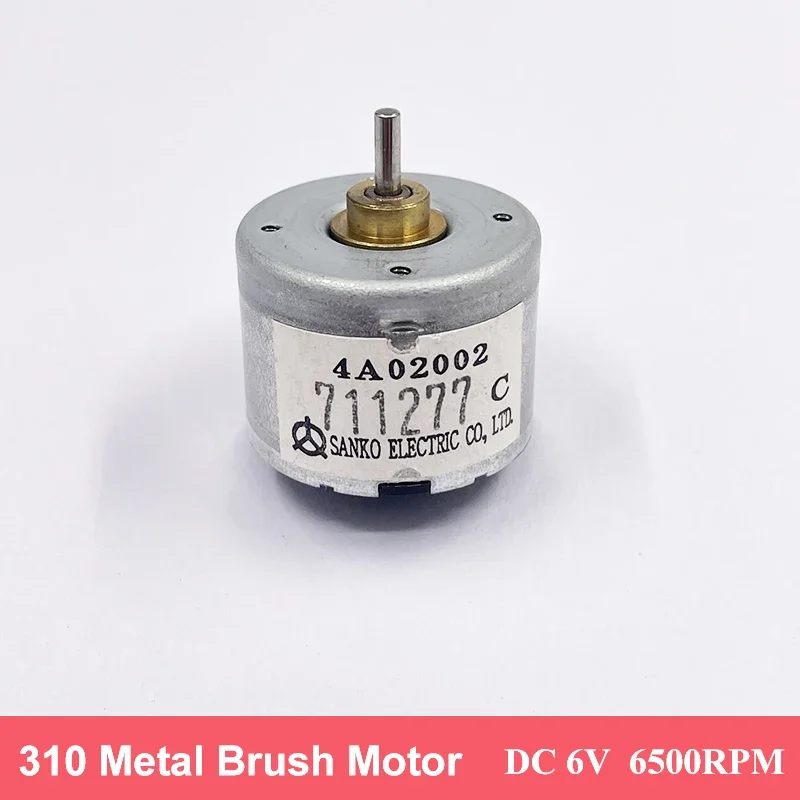 Japan SANKO Precious Mini Round 24mm RF-310 Metal Brush Motor DC 5V 6V 6500 RPM for Optical Instrument
Japan SANKO Precious Mini Round 24mm RF-310 Metal Brush Motor DC 5V 6V 6500 RPM for Optical Instrument